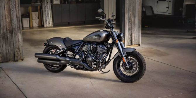 Motorrad Indian Chief Bobber Dark Horse