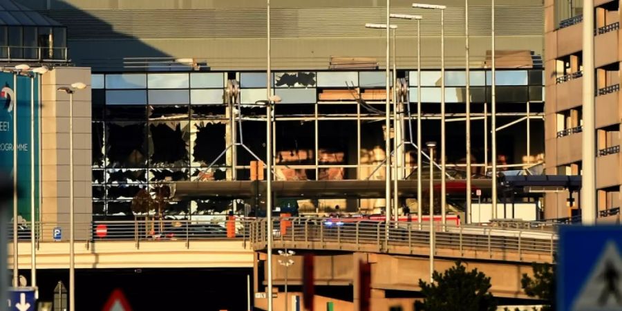 Der Flughafen in Brüssel nach den Anschlägen