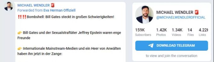 Durch Verschwörungstheorien und Fake News erhielt Michael Wendler viele Subscriber auf Telegram. Michael Wendler
