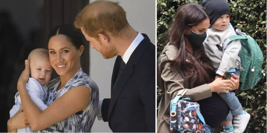 Meghan Markle: Neue Fotos von ihr und Archie (1) in Los ...