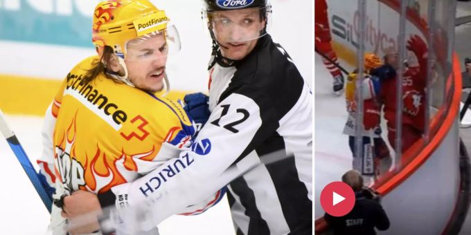 Crosscheck-Revanche! - Lausanne treibt ZSC-Andrighetto zur Weissglut