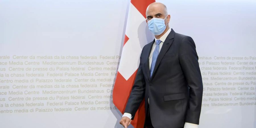 Medienkonferenz Coronavirus Alain Berset