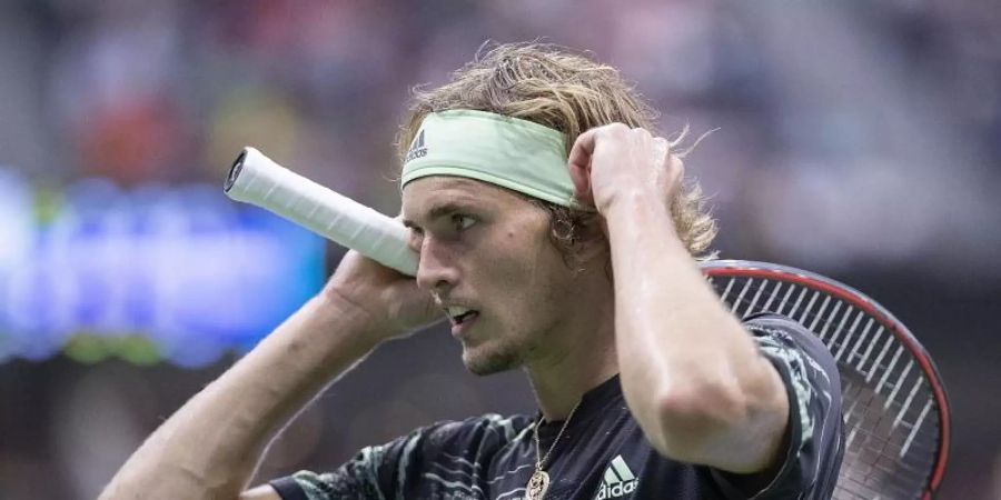 Für Alexander Zverev war bei den US Open im Achtelfinale Schluss. Foto: Javier Rojas/Pi/Prensa Internacional via ZUMA