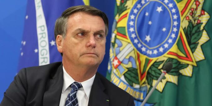 Tropischer Regenwald: Jair Bolsonaro, Präsident von Brasilien begünstigt den Misstand. Jair Bolsonaro