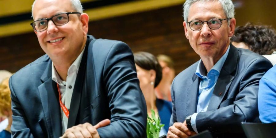 Andreas Bovenschulte und Carsten Sieling (beide SPD)