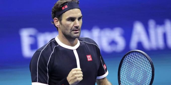 Steht in New York in der zweiten Runde: Roger Federer. Foto: Charles Krupa/AP Steht in New York in der zweiten Runde: Roger Federer. Foto: Charles Krupa/AP