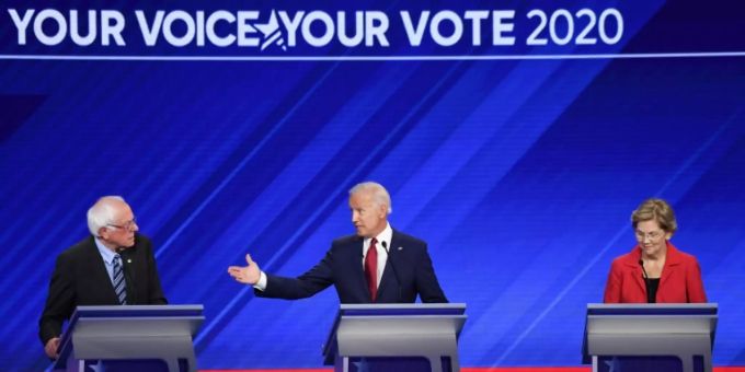 3. Demokraten-Debatte - Biden unter Beschuss – doch er bleibt Favorit