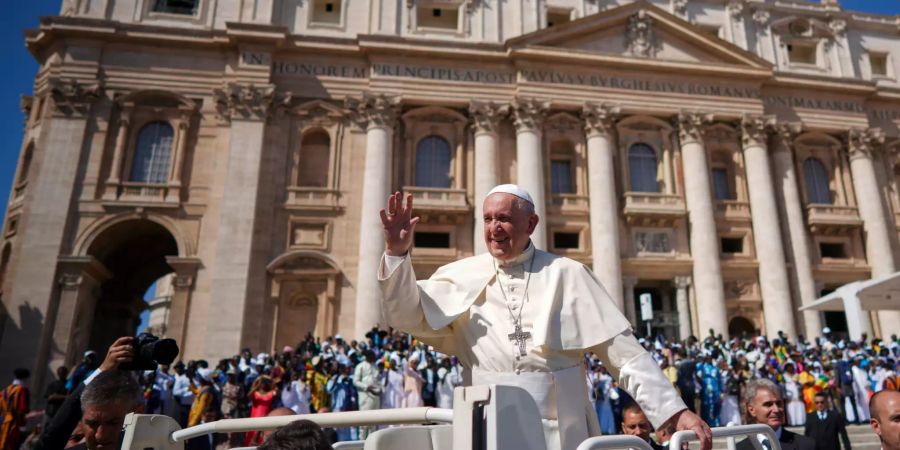 Papst Franziskus  Generalaudienz