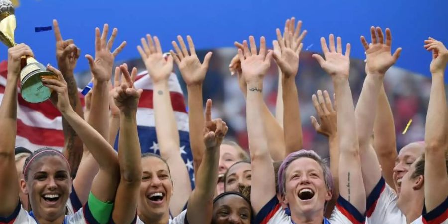 Das Frauen-Nationalteam hat in den USA einen hohen Stellenwert. Foto: Sebastian Gollnow