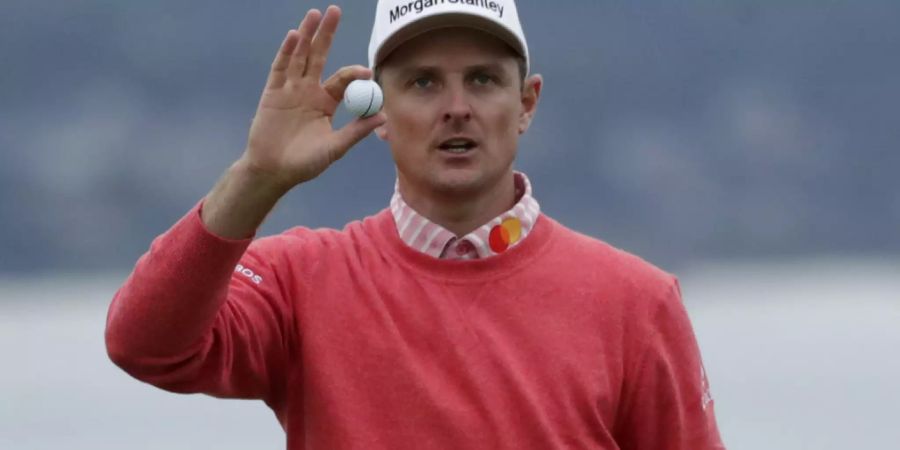 Justin Rose zeigt sich an der Küste Kaliforniens in guter Form