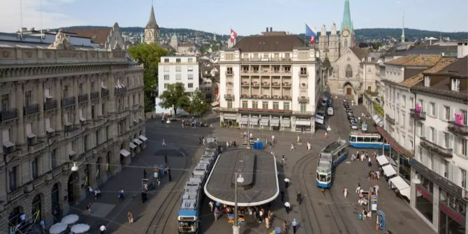 Paradeplatz Zürich hotel Savoy