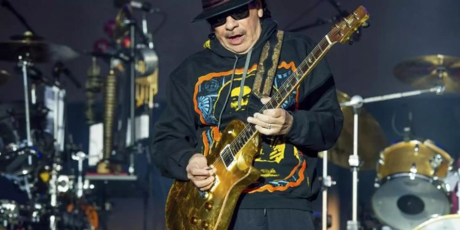 Fernsehen gehört nicht zu den Hobbys von Carlos Santana. Foto: Amy Harris/Invision/AP