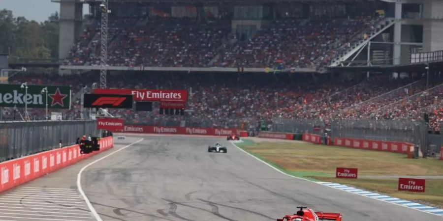 Die Zukunft der Rennen auf Formel-1-Traditionsstrecken in Barcelona, Mexiko und auch Hockenheim ist ungewiss. Foto: Jan Woitas