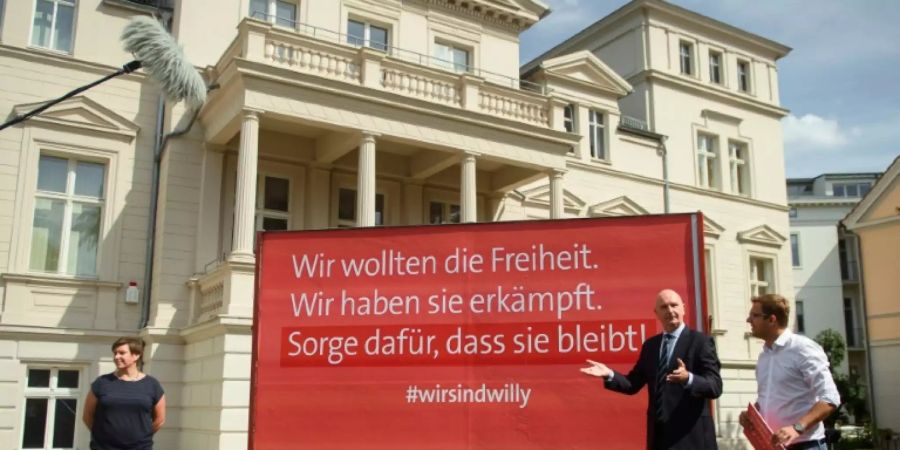 Neues Wahlplakat der SPD Brandenburg