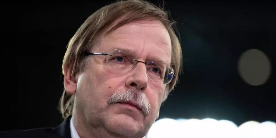 Der Interimspräsident des DFB Rainer Koch ist bei der Suche nach einem Grindel-Nachfolger optimistisch. Foto: Sven Hoppe