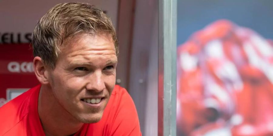 Der neue Trainer Julian Nagelsmann möchte in Leipzig an seine Erfolge in Hoffenheim anknüpfen. Foto: Robert Michael