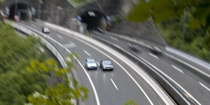 Automobilisten provozierten und bedrängten sich auf der A1.