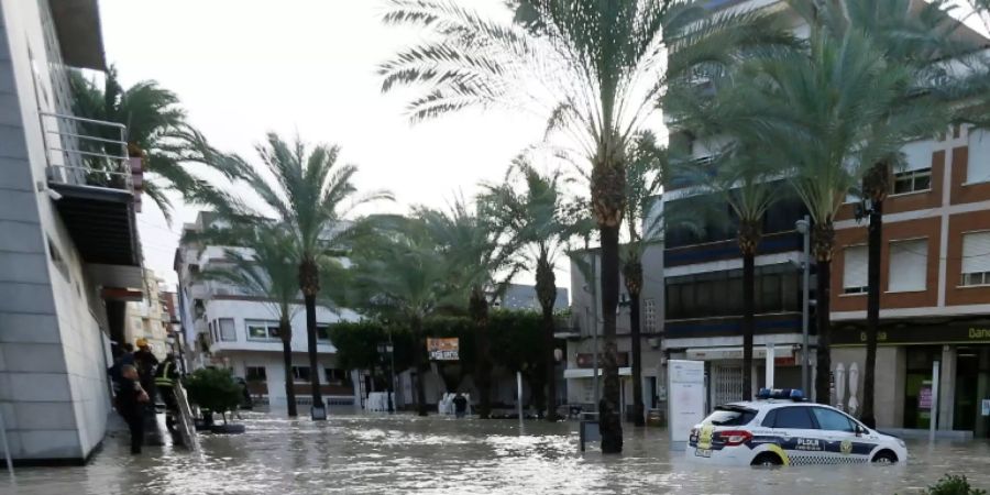 Überschwemmungen im Südosten Spaniens