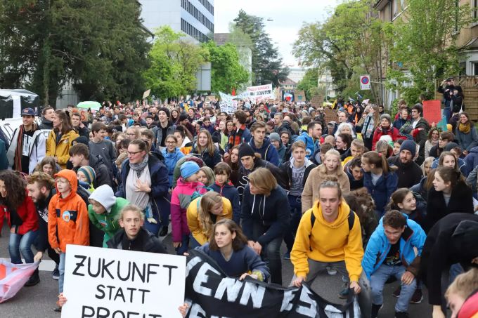 Klimademo in Winterthur am Samstag 4. Mai. Sitzen die Klimademonstrierenden einem Irrtum auf? klimastreik