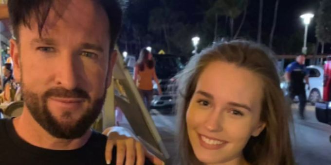 Michael Wendler mit seiner Freundin Laura Müller in Miami. Wendler mit Freundin Laura