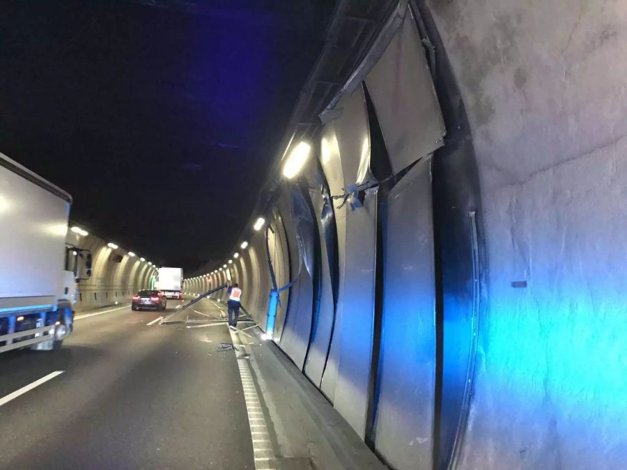 Arisdorftunnel Kantonspolizei Basel-Landschaft