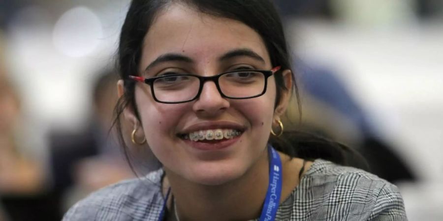 Nujeen Mustafa bei der Frankfurter Buchmesse 2016