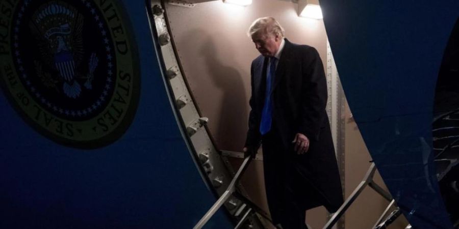 Trump hat einen Nationalen Notstand an der Südgrenze der USA ausgerufen, um seine Pläne zum Bau einer Grenzmauer zu Mexiko voranzutreiben. Foto: Andrew Harnik/AP