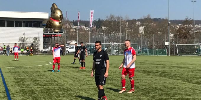 FC Stäfa Spieler auf dem Feld