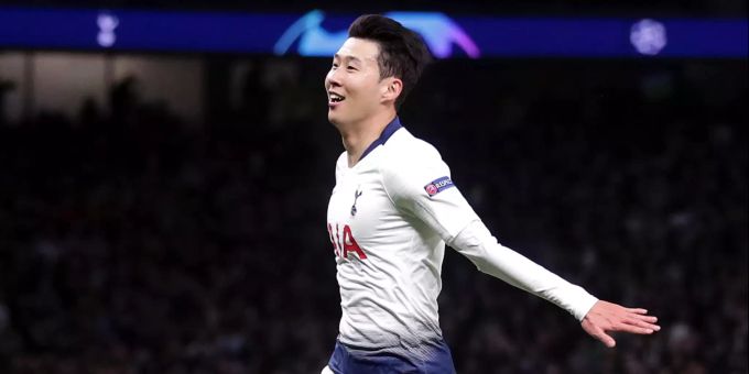 Tottenham-Stürmer Heung-min Son hat in der Champions League in dieser Saison schon vier Tore erzielt. Champions League