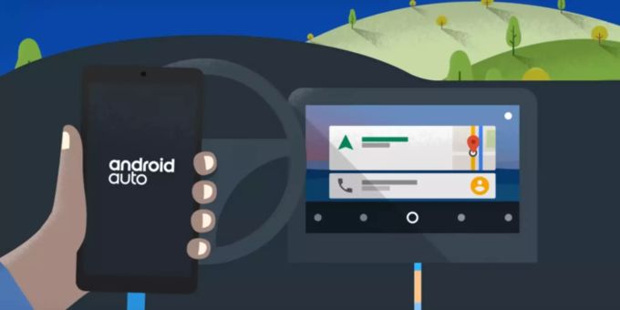 Ein Ausschnitt aus dem Google Play-Video zu Android Auto. Google llc Android Auto