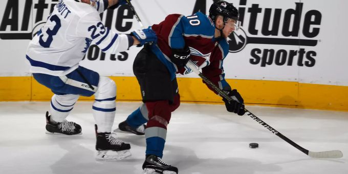 Sven Andrighetto punktet in der NHL erneut. NHL-Spieler Sven Andrighetto.