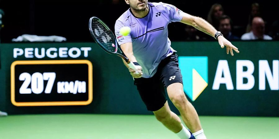 Stan Wawrinka schafft in Rotterdam einen Prestigeerfolg über Milos Raonic