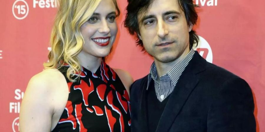 Greta Gerwig und Noah Baumbach freuen sich über Nachwuchs. Foto: George Frey/EPA