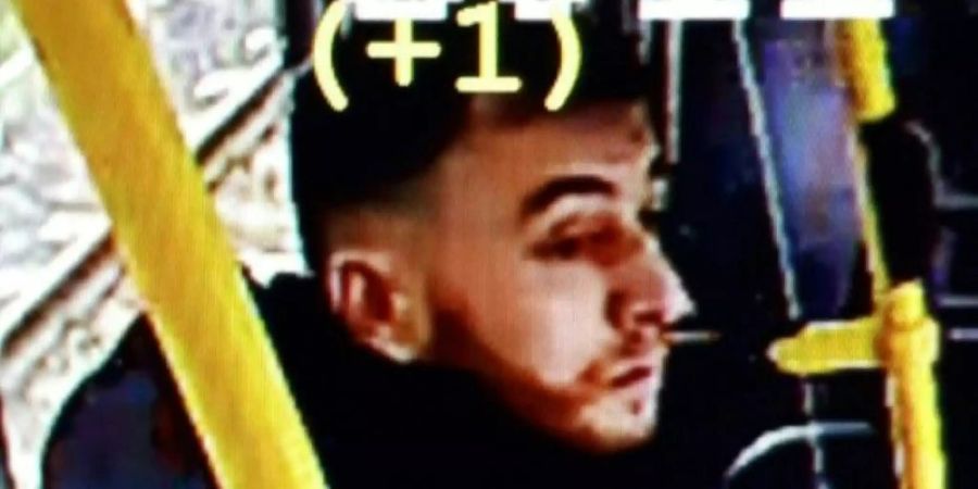 Polizeifoto des mutmasslichen Täters