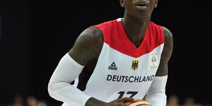 Dennis Schröder soll die deutsche Basketball-Nationalmannschaft bei der WM anführen. Foto: Hendrik Schmidt