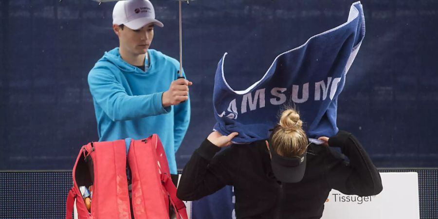 Dem Hudelwetter und dem Jungstar getrotzt: Polona Hercog gewann das Ladies Open in Lugano