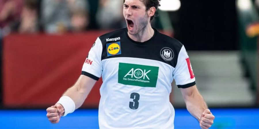 Uwe Gensheimer zeigte gegen Polen eine starke Leistung. Foto: Guido Kirchner