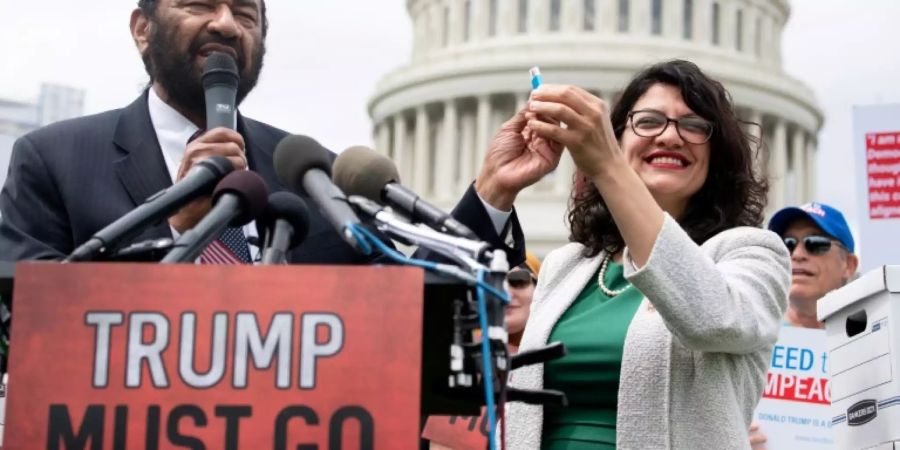 US-Demokraten Al Green und Rashida Tlaib