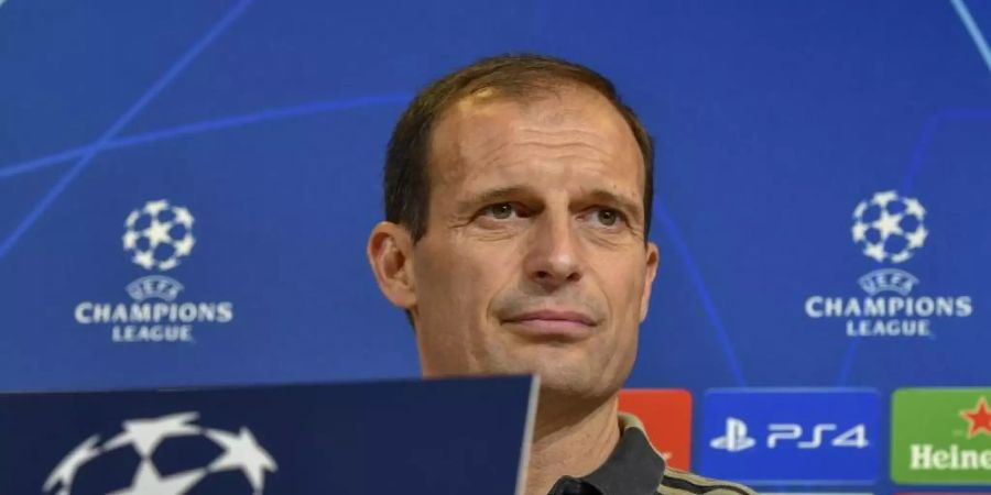 Steht bei Juventus Turin offenbar vor dem Aus: Massimiliano Allegri . Foto: Antonio Polia