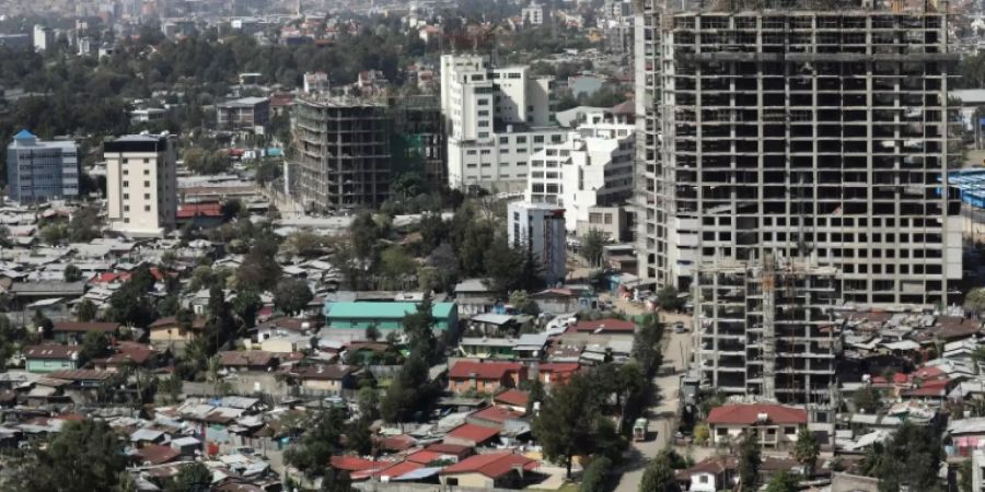 Addis Abeba hat kaum Grünflächen