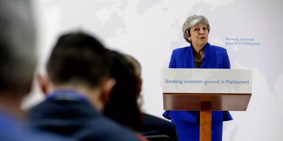 British Prime Minister Theresa May Sets Out New Brexit Proposal