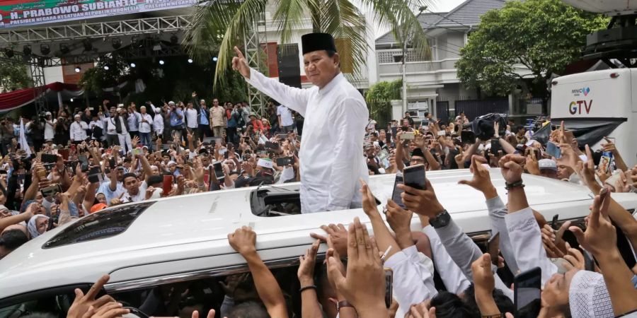 Prabowo Subianto Indonesien