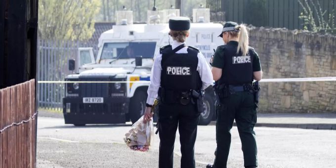 Die Polizei von Nordirland. (Symbolbild) nordirland polizei