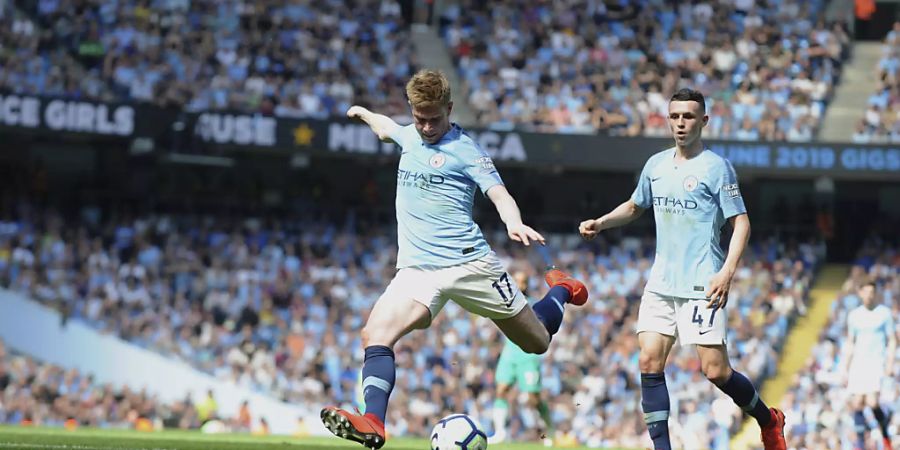 Kevin De Bruyne gelang mit Manchester City die Revanche für das bittere Aus in der Champions League