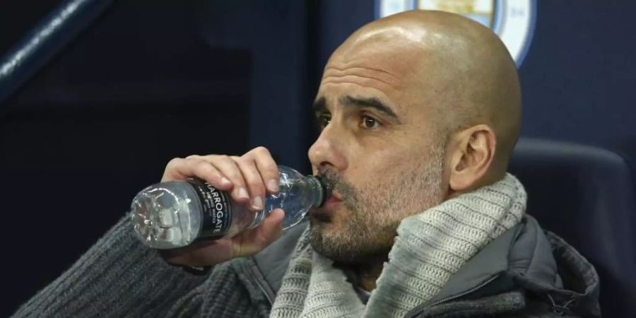 Dem Club von Trainer Pep Guardiola droht ein Transferverbot. Foto: Martin Rickett/PA Wire