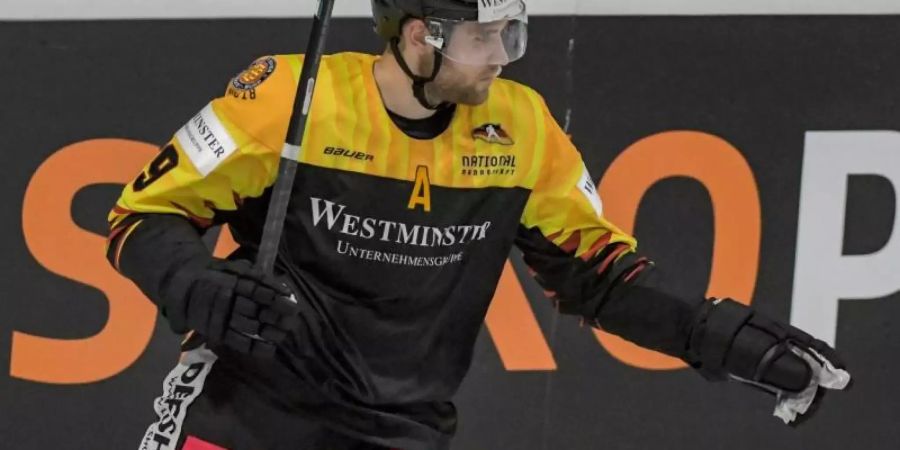 Leon Draisaitl ist der überragende Spieler im DEB-Team. Foto: Armin Weigel