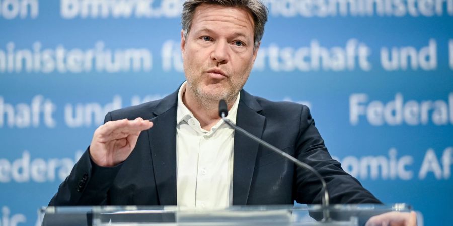 Robert Habeck will das Klimaziel 2030 unbedingt einhalten.