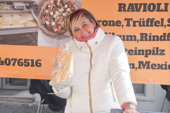 Andrea Schauffelberger von der Pasta Perfekt. Rapperswil
