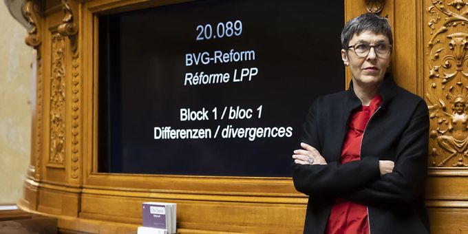 Trotz Widerstand von linker Seite - im Bild SP-Nationalrätin Barbara Gysi (SG) - hat die Pensionskassenreform die parlamentarische Hürde genommen. Eine Referendumsabstimmung wird folgen. (Archivbild) Pensionskassenreform