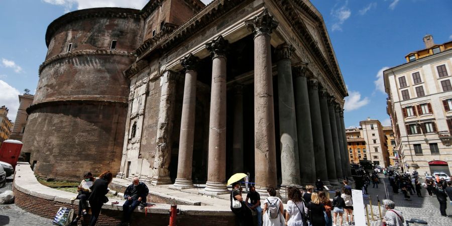 Touristen müssen künftig Eintritt für das Pantheon in Rom bezahlen.